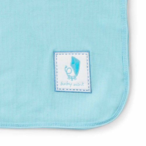 Sabana Para Bebe Baby Mink Azul BM306