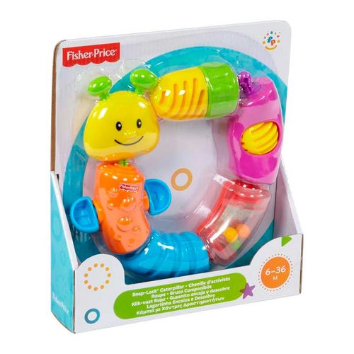 Gusanito De Juguete Para Bebe Fisher Price Multicolor W9834