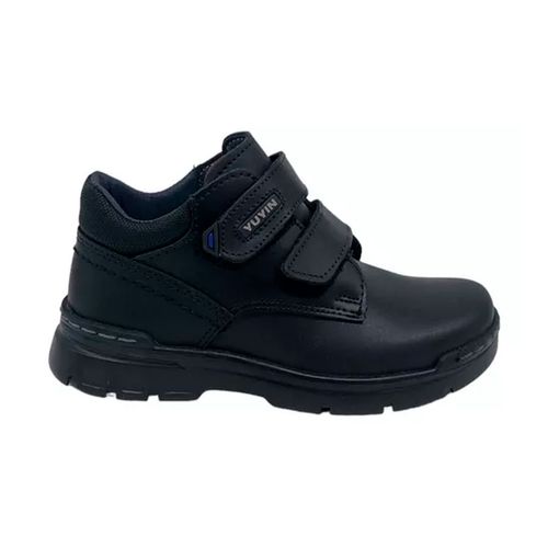 Bota Escolar Para Joven Yuyin Negro 23300