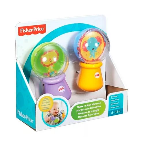 Maracas Para Bebe Fisher Price Multicolor DMC42