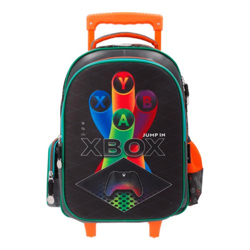 Mochila de ruedas para niño Xbox negro xbx011-bp141t