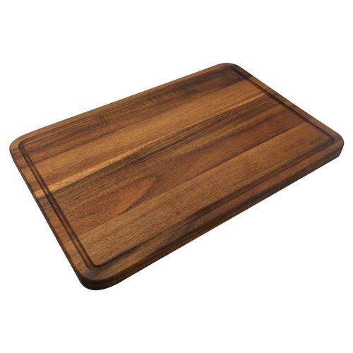 Tabla rectangular de madera de acacia 46 cm Regalos Siglo XXI café 1789-20