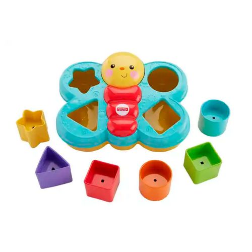 Mariposa De Bloques Para Bebé Fisher Price Multicolor CDC22