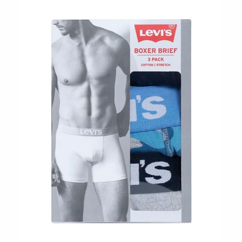 Boxer Largo Para Caballero  3P Levis Multicolor 37453-0924