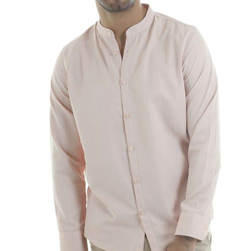 Camisa Casual Para Caballero Authentic Lyon Rosa 214098-402