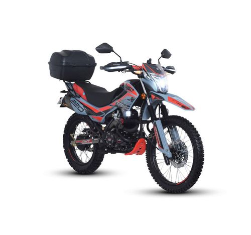Motocicleta doble propósito Vento gris crossmax 220 CC 2025