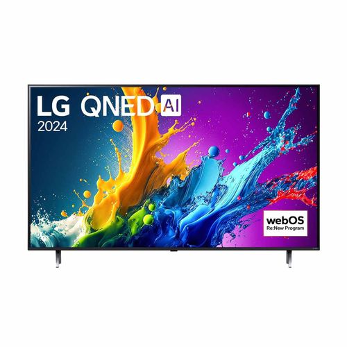 Pantalla de 75p Lg negro 75qned80tsa