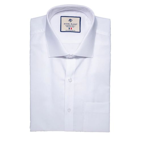 Camisa De Vestir Para Caballero Michel Blanc Blanco 1028