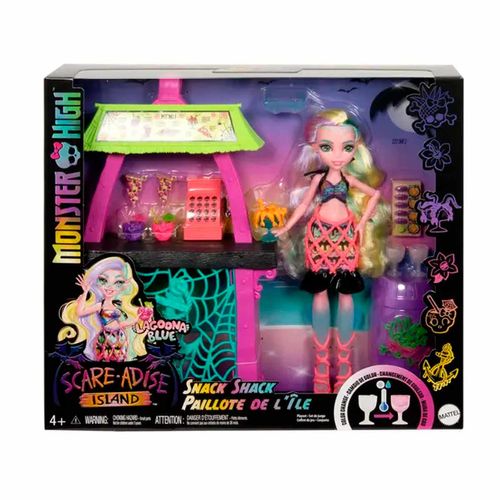 Muñeca isla del terror Monster High multicolor hrp70