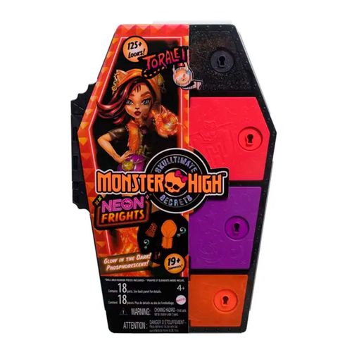 Muñeca de toralei Monster High multicolor hnf80