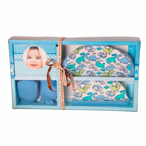 Set De Regalo Para Bebé Basic Baby Azul 050-1585