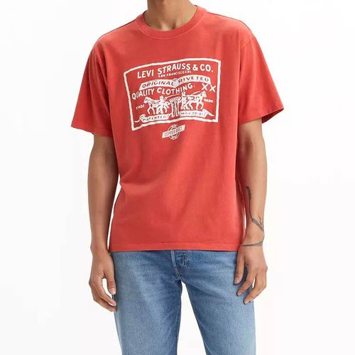 Playera Casual Para Caballero Levis Rojo 87373-0210