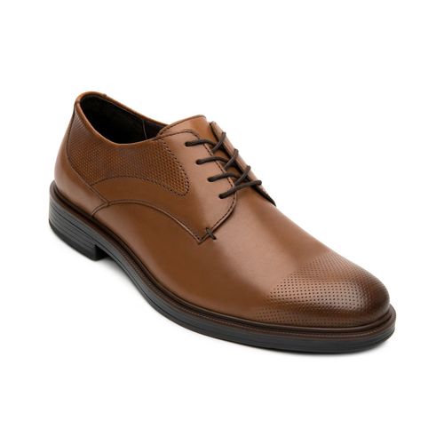 Zapato De Vestir Para Caballero Flexi Tan 400111