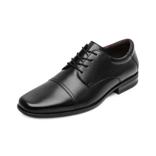 Zapato De Vestir Para Caballero Flexi Negro 90725