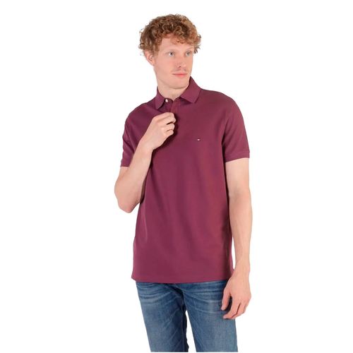 Playera Polo Para Caballero Tommy Hilfiger MW0MW32346-VU0 Morado