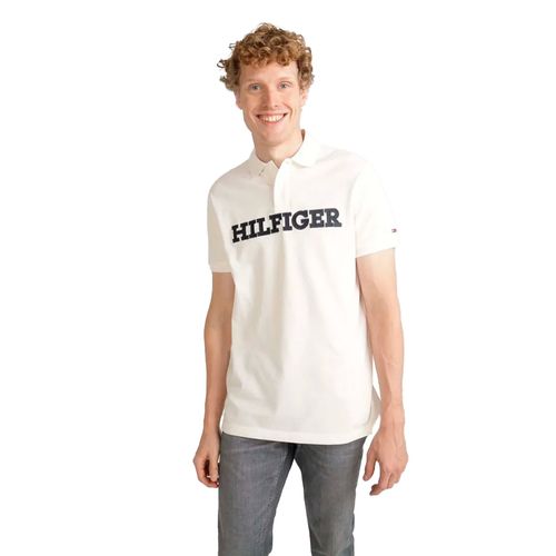 Playera Polo Para Caballero Tommy Hilfiger MW0MW35613-YBH Blanco