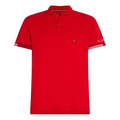 Playera Polo Para Caballero Tommy Hilfiger MW0MW34780-XLG Rojo