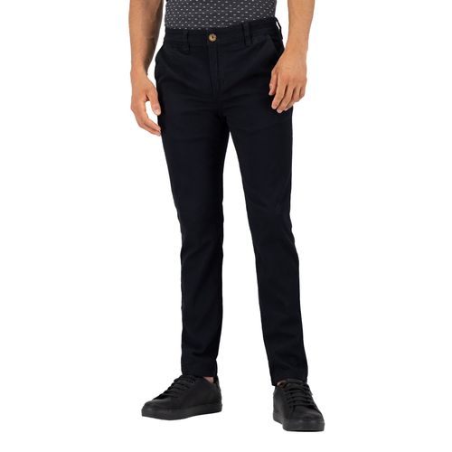 Pantalón Chino Para Caballero Holstone Negro 1500