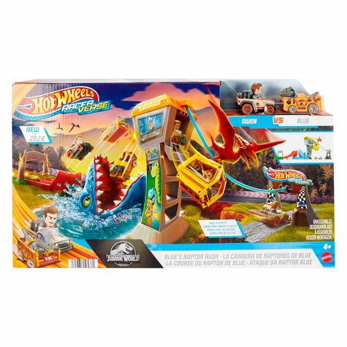 Autopista Jurassic World Hot Wheels multicolor hwv65
