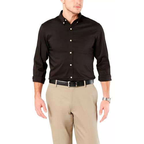 Camisa Casual Para Caballero Dockers Negro 52661-0063