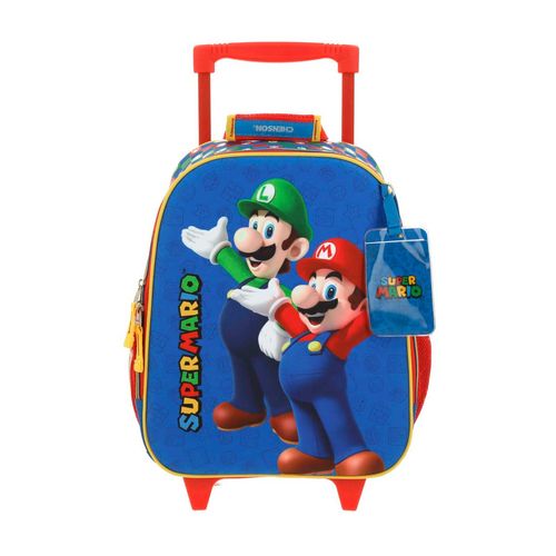 Mochila De Ruedas Mario Bros Chenson MB65970-9