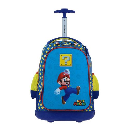 Mochila De Ruedas Mario Bros Chenson MB66310-9