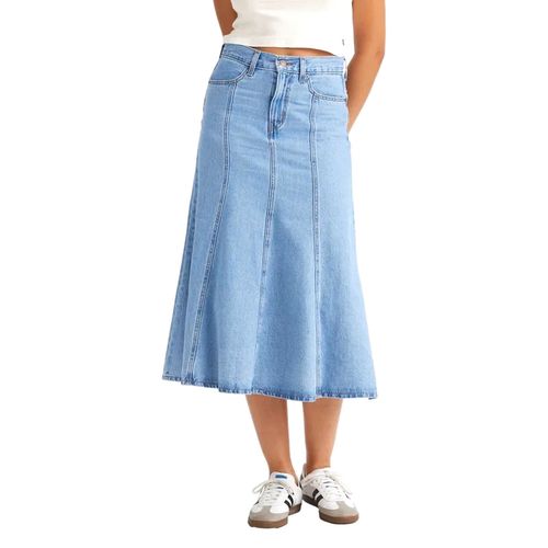 Falda De Mezclilla Para Dama Levis Azul A8730-0001