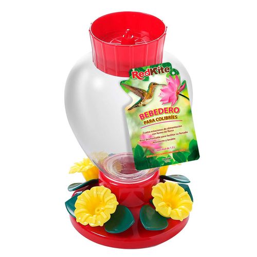 Bebedero para aves Red Kite rojo fl9239