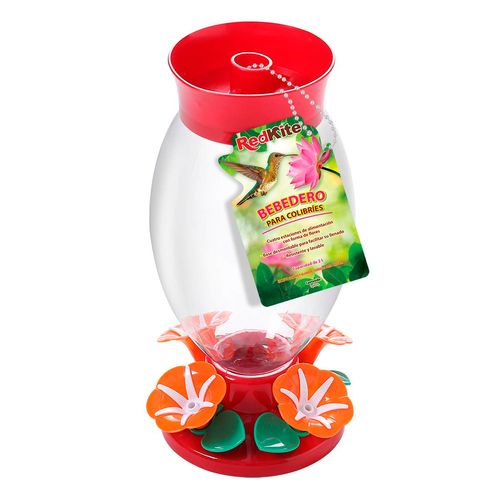 Bebedero para aves Red Kite rojo fl9240