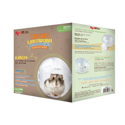 Esfera para pequeños roedores Red Kite traslucido fl9263