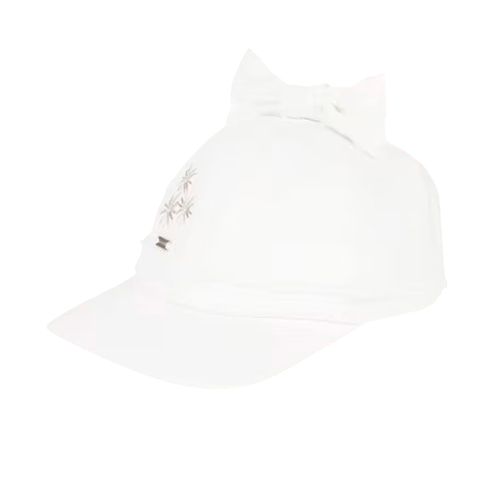 Gorra Con Moño Para Bebé Mayoral Blanco 10669