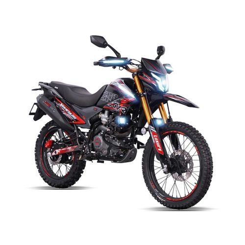 Motocicleta doble propósito Veloci negro xeverus 300 CC 2025