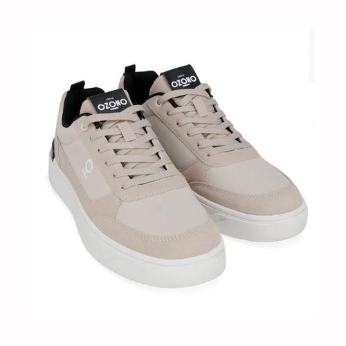 Tenis Choclo Para Caballero Capa De Ozono Beige 611801