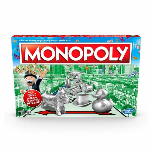 Juego de mesa Monopoly clásico Hasbro multicolor c1009