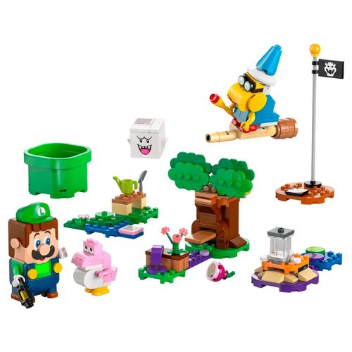 Set aventuras interactivas luigi armable Lego multicolor 71440