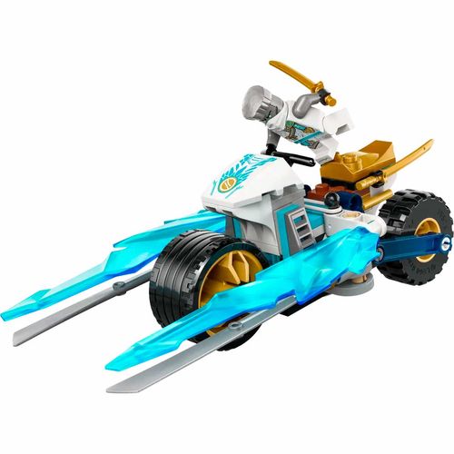 Set moto de hielo de zane armable Lego multicolor 71816